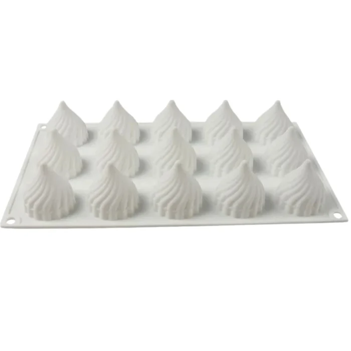 Forma de Mono Porção e Entremet em Silicone Suspiro (35ml) - Brothers (3)