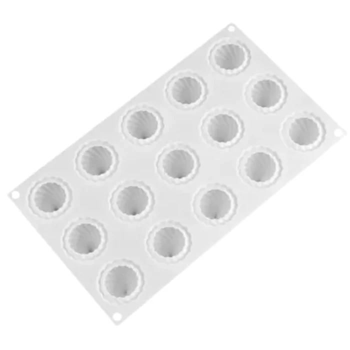 Forma de Mono Porção e Entremet em Silicone Suspiro (35ml) - Brothers (4)
