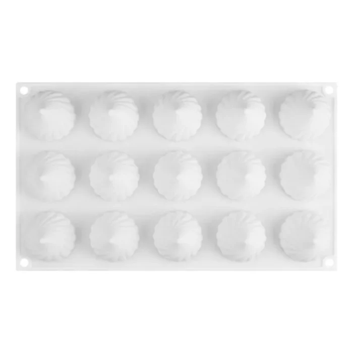 Forma de Mono Porção e Entremet em Silicone Suspiro (35ml) - Brothers (6)