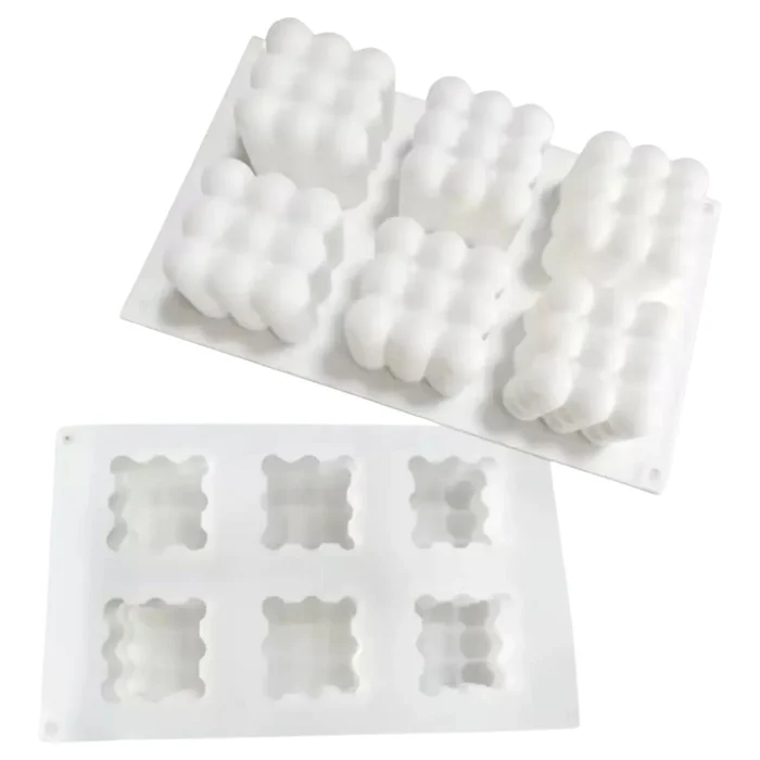 Forma de Mono Porção e Entremet em Silicone Bubbles (150ml) - Brothers (3)