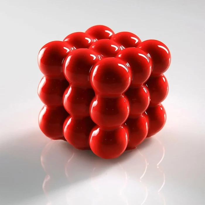 Forma de Mono Porção e Entremet em Silicone Bubbles (150ml) - Brothers (7)