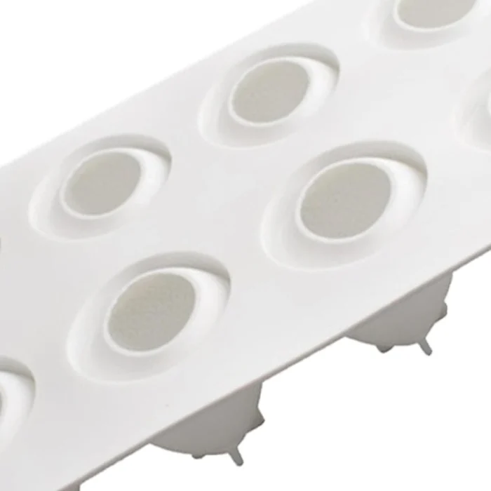 Forma de Mono Porção e Entremet em Silicone Morango (90ml) - Brothers (4)