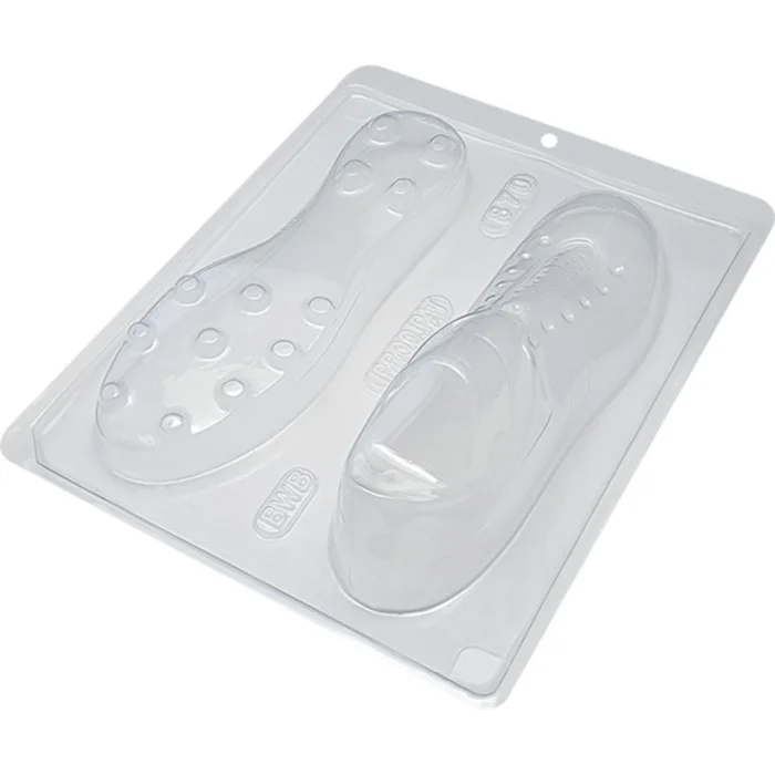 Forma de Chocolate Chuteira (320g) Acetato e Silicone - BWB (3)