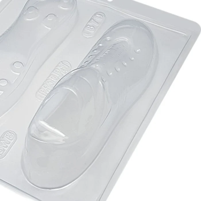Forma de Chocolate Chuteira (320g) Acetato e Silicone - BWB (5)