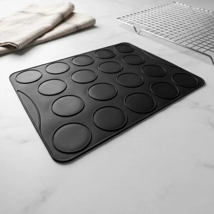 Tapete de Silicone para Macarons:Bem-Casados (6,8cm) - Doupan (4)