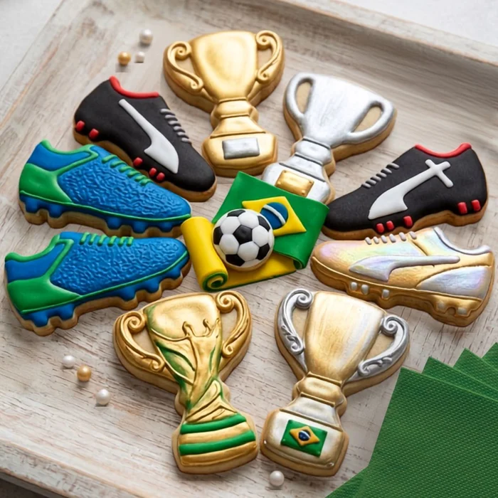 Kit Cortadores Chuteira e Troféu (2pcs) - Decora (5)
