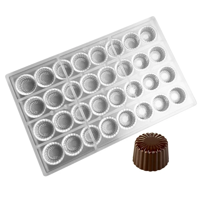 Forma de Chocolate em Policarbonato Alpino Frisado (12,5g) - Brunner (1)