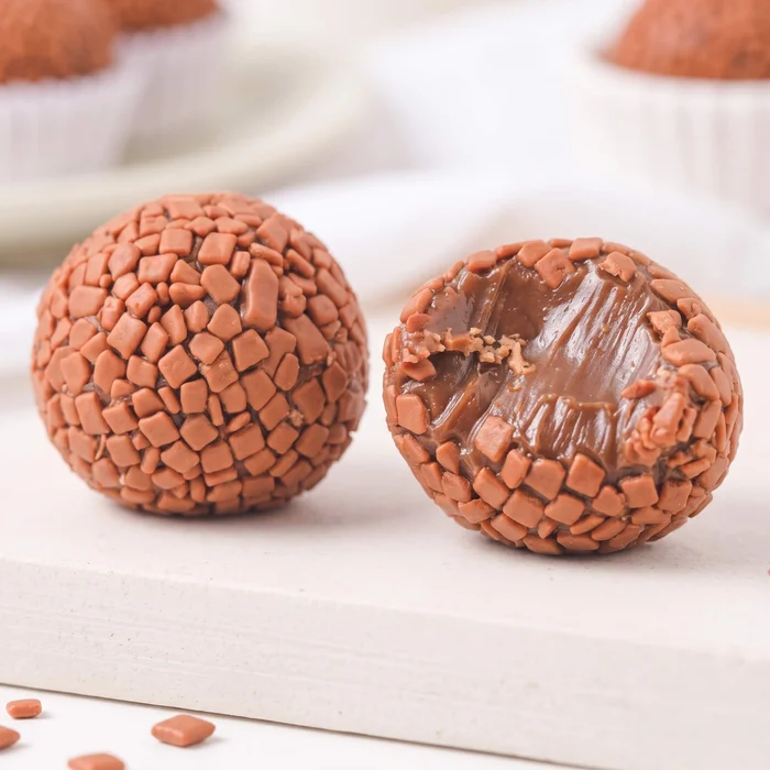 Brigadeiro Gourmet Flakes Granulado Quadrado Pequeno Chocolate ao Leite 1kg - Callebaut