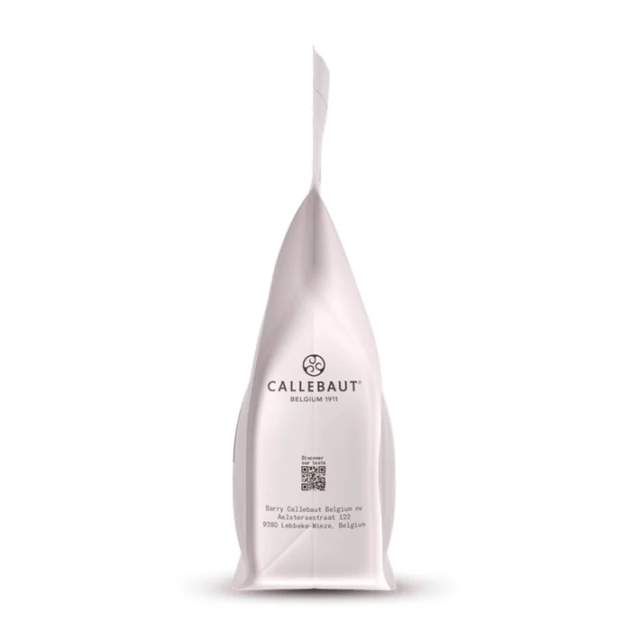 Embalagem lado um Flakes Granulado Quadrado Grande Chocolate ao Leite 1kg - Callebaut