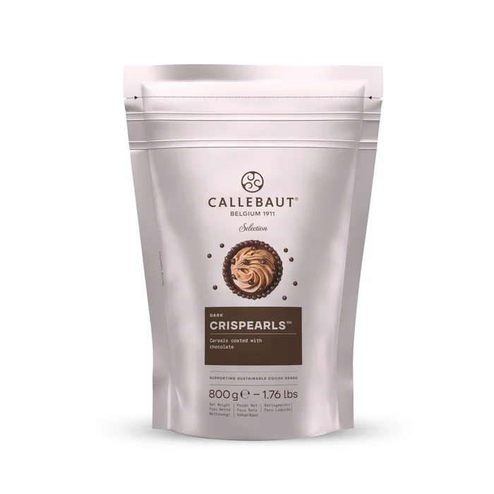 Confeito Micangas Crispearls Amargo Callebaut Embalagem