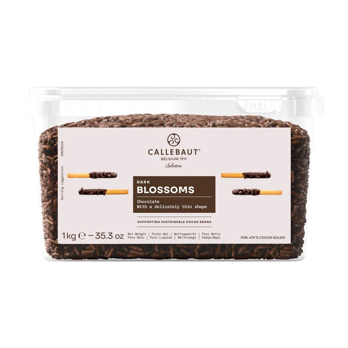Chocolate Raspas Amargo Callebaut Embalagem