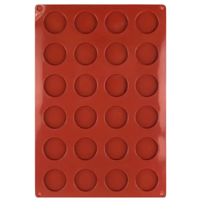Forma de Mono Porção e Entremet em Silicone Florentine (5ml) - Brothers (6)