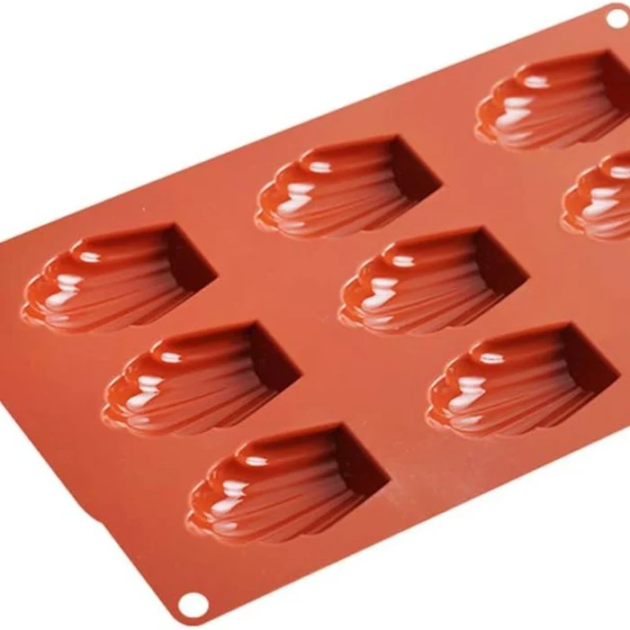 Forma de Mono Porção e Entremet em Silicone Madeleine (25ml) - Brothers (5)