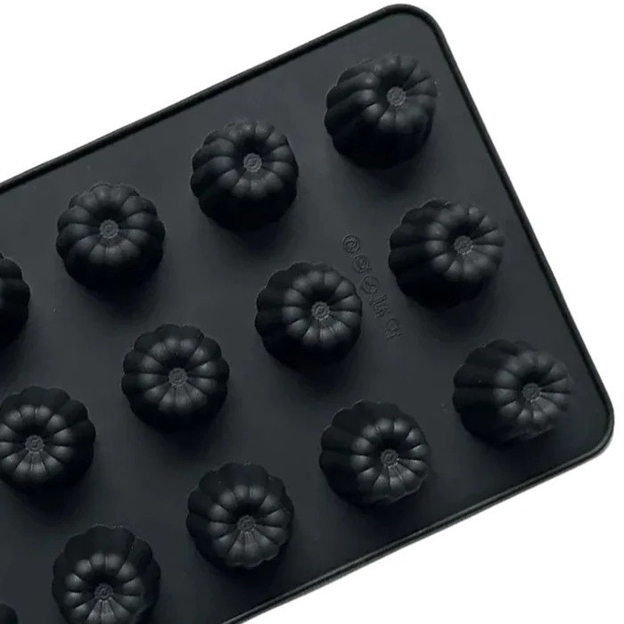 Forma de Mono Porção e Entremet em Silicone Cannele Mini (20ml) - Brothers (6)