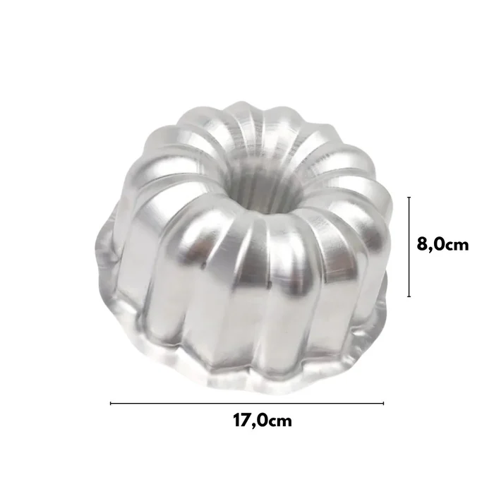 Forma Suíça Bundt de Bolo Classic (17cm) - Caparroz (2)