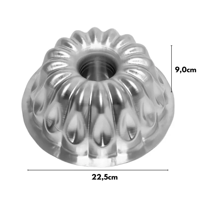 Forma Suíça Bundt de Bolo Gota (22cm) - Caparroz (2)
