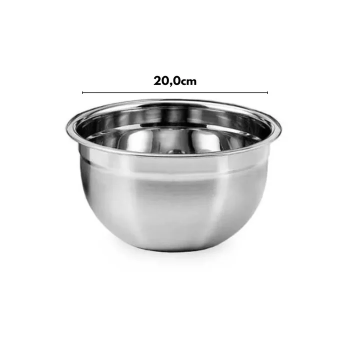 Bowl Tigela em Inox (20cm) - Ferimte (2)