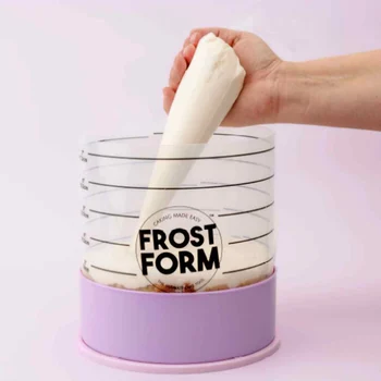 Kit Frost Form Starter Plus para Bolo Redondo 20cm (7pcs) - Cake Brasil_F