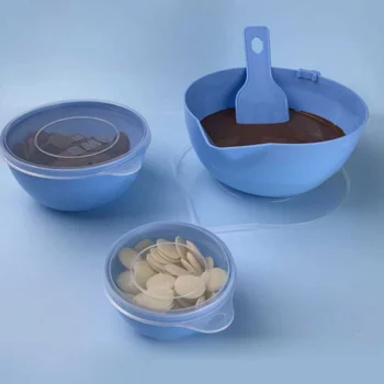 Derretedeira Prática para Chocolate Azul Candy Color Grande - BWB (5)