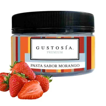 Pasta Saborizante Morango (250g) - Gustosía Premium