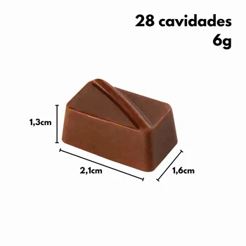 Forma de Chocolate em Poliestireno Resistência (6g) - Allonsy (5)