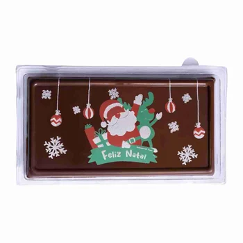 Forma Decorativa Blister Tablete/Barra Natal - Papai Noel e Pinheiro (4cav) - Stalden (5)