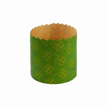 Forma para Panetone 250g Verde (10uni) - Ultrafest