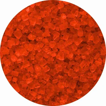 Açúcar Cristal Colorido Vermelho (500g) - Mix (3)