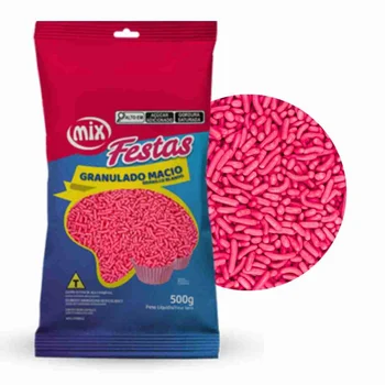 Granulado Macio Rosa (500g) - Mix