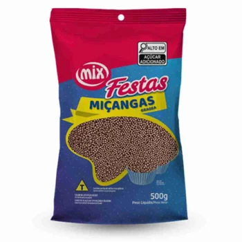 Confeito Miçanga Brigadeiro (500g) - Mix (4)