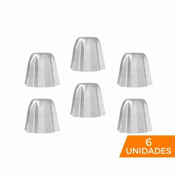 Forma para Panetone Pandoro 70g (6uni) - Doupan