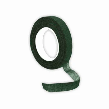 Fita Floral Adesiva Verde Musgo (1,2cm x 27m) - Pistilos Primor