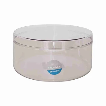 Cake Box Cristal Redonda com Tampa (1,5L) - BlueStar