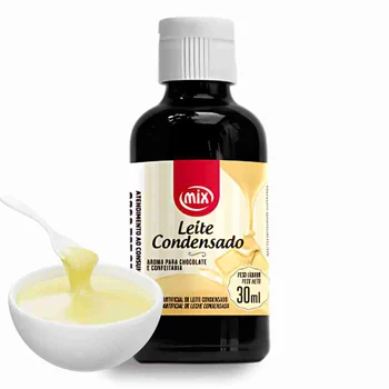 Aroma Lipossolúvel Artificial Leite Condensado (30ml) - Mix