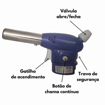 Maçarico Culinário MA-0280 - Ferimte (2)