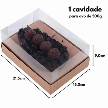 Caixa Ovo de Colher Kraft 500g (6uni) - Cromus (2)