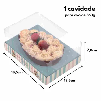 Caixa Ovo de Colher Doce Páscoa 350g (6uni) - Cromus (2)