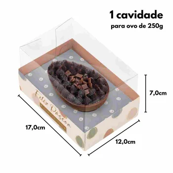 Caixa Ovo de Colher Tonal 250g (6uni) - Cromus (2)