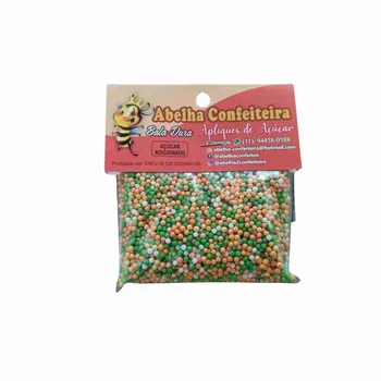 Enfeite de Páscoa em Açúcar Mini Pérolas Páscoa (50g) - Abelha Confeiteira (3)