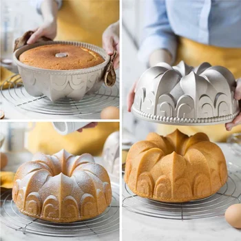 Forma de Bolo Bundt Gaia (24cm) - Decora (3)