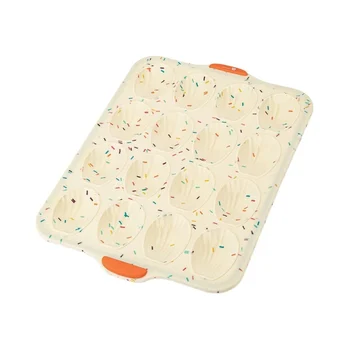 Forma de Silicone para 16 Madeleines - Hercules
