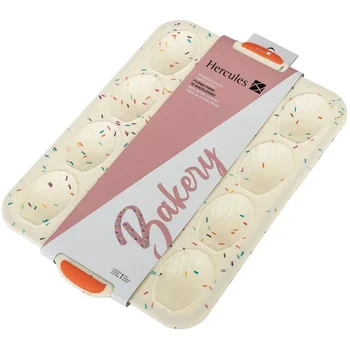 Forma de Silicone para 16 Madeleines - Hercules (9)