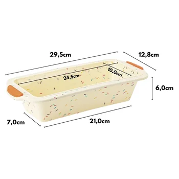 Forma de Silicone para Bolo Inglês e Pão (24,5cm) - Hercules (3)