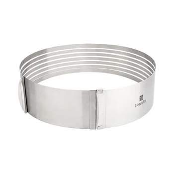 Aro Ajustável Cortador de Camadas para Bolos (25 a 29cm) - Hercules