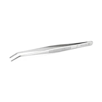 Pinça Culinária Ponta Dobrada em Inox (15,4cm) - Hercules