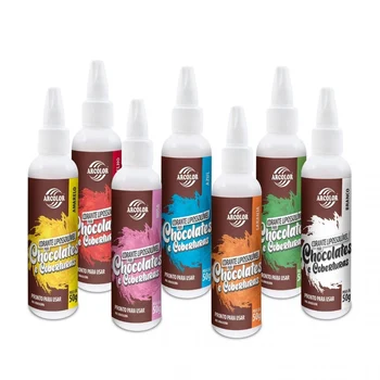 Corante Lipossolúvel para Chocolates e Coberturas Vermelho (50g) - Arcolor (3)
