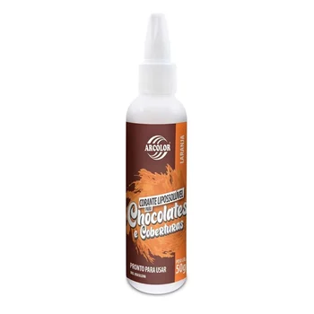 Corante Lipossolúvel para Chocolates e Coberturas Laranja (50g) - Arcolor