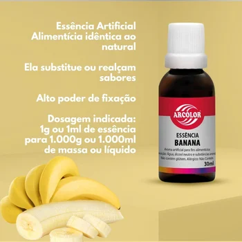 Essência Banana (30ml) - Arcolor (3)