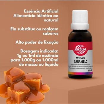 Essência Caramelo (30ml) - Arcolor (3)