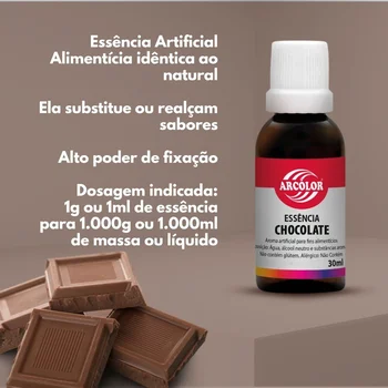 Essência Chocolate (30ml) - Arcolor (3)